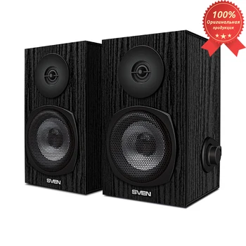 

SVEN SPS-575 speakers, black, wood (MDF), USB, two-way, 2x3 W (RMS)
