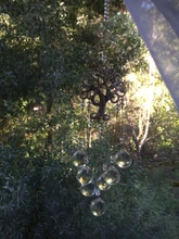 Crystal-Ball-Prism Rainbow-Maker Suncatcher Window Tree-Of-Life-Decor Garden Outdoor