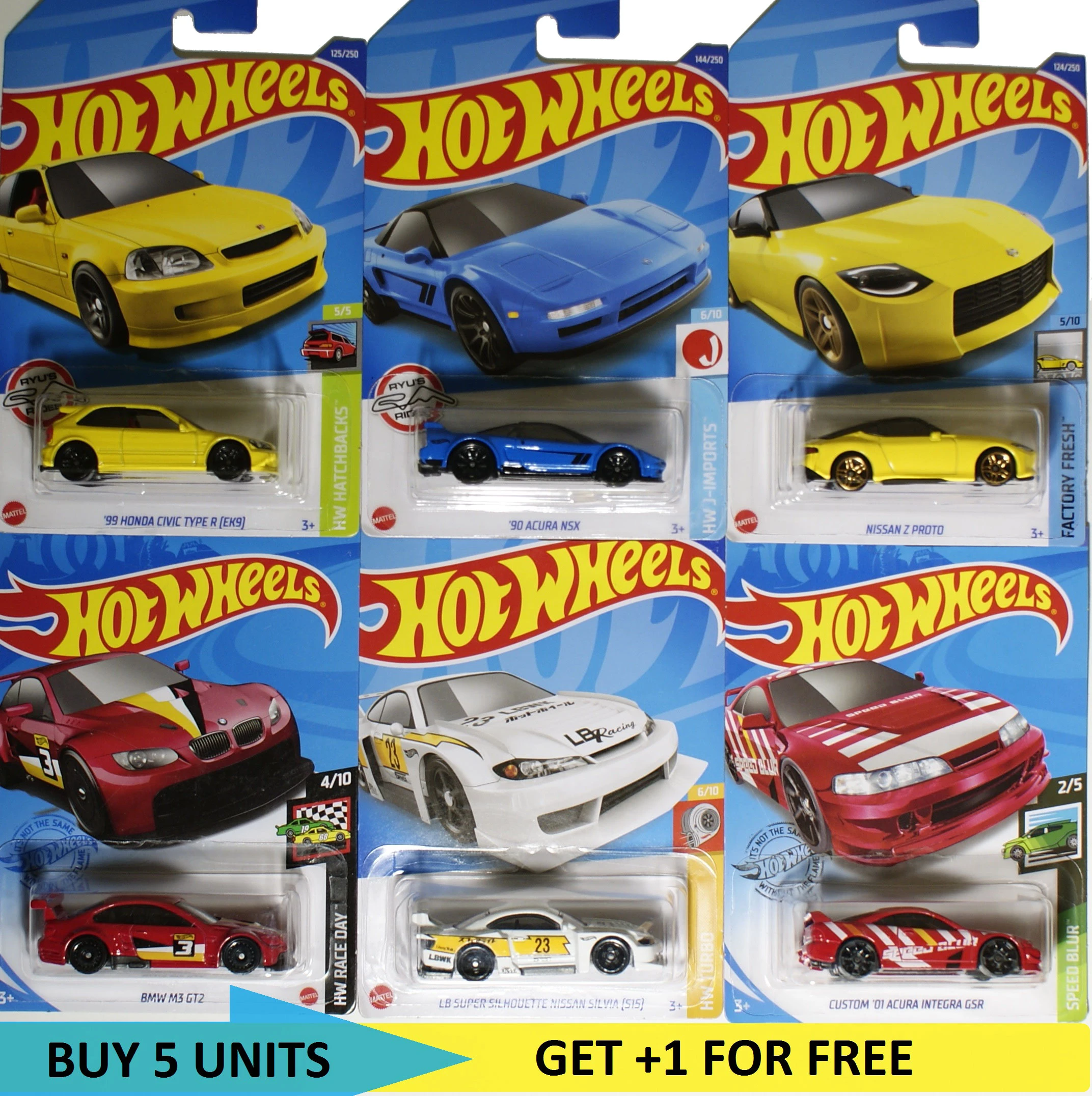 Hot Wheels 1/64 Rare Early Edition, Th HW Sth ubicaciondepersonas