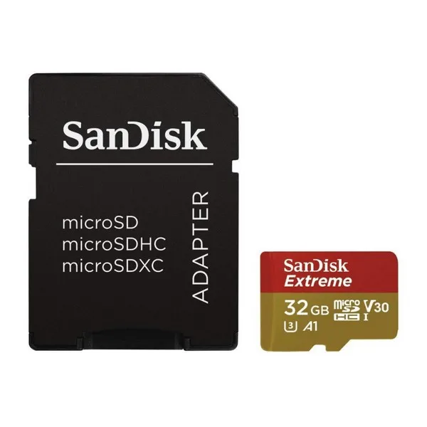 Микро SD карта памяти с адаптером двойной флеш-накопитель SanDisk SDSQXA1-GN6AA C10 160 МБ/с