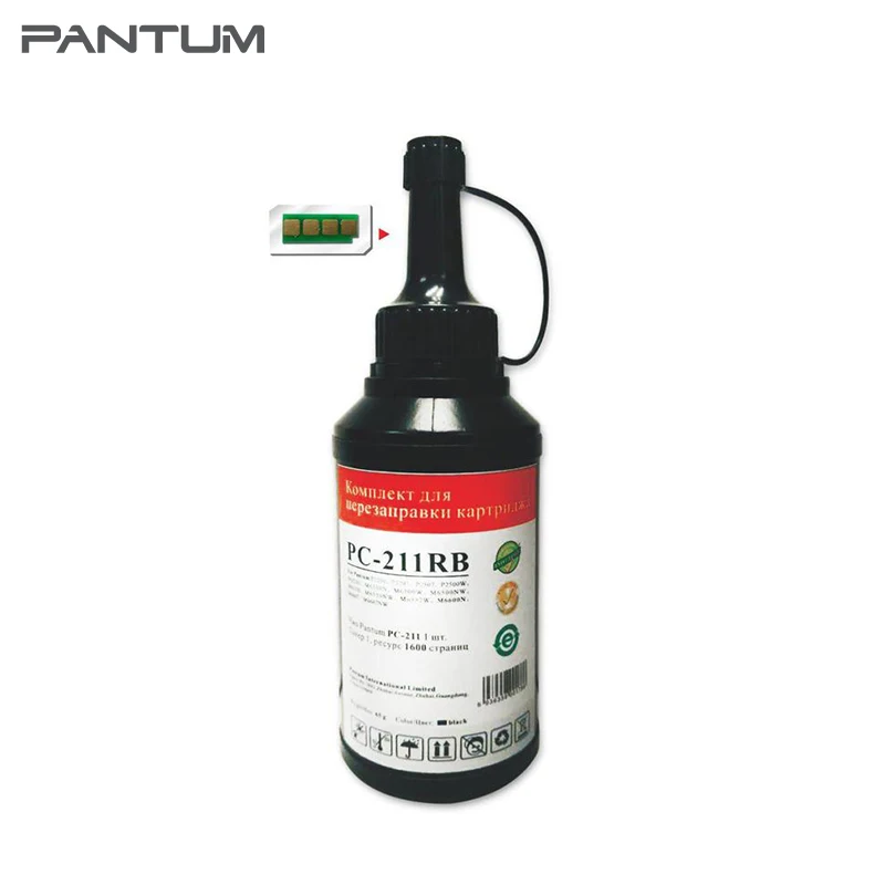 Pantum PC-211RB (заправочный комплект для устройств P2200/P2207/P2507/P2500W/M6500/M6550/M6607 (тонер на 1600