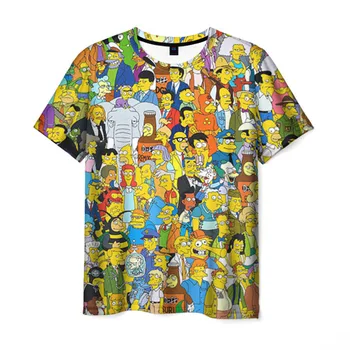 

Men's T-shirt 3D Simpsons
