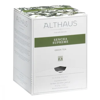 

Tea Althaus "Sencha Supreme", green, 15 pyramids
