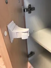 Cerradura magnética de seguridad para niños, Cierre Invisible para puerta del cajón de armario, protección para niños, 4 + 1/8 + 2 con 1 cuna