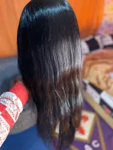 Hueso recto frente de encaje pelucas de cabello humano transparente peluca Frontal de encaje T parte Remy brasileño recto peluca con malla Frontal 28 30 pulgadas