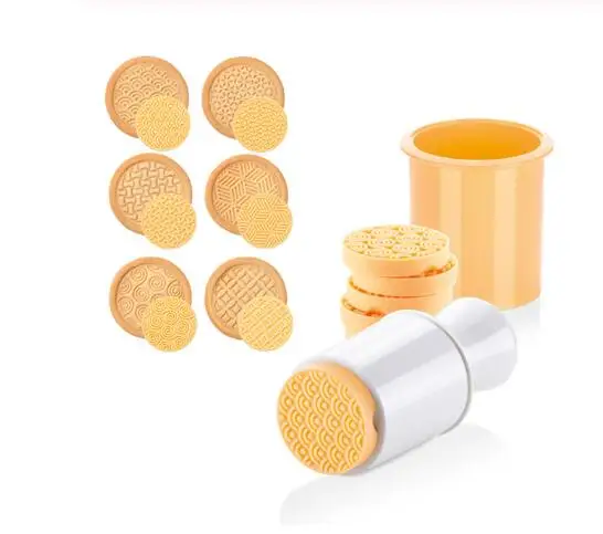 Classic yellow Силиконовый штемпель для печенья, печенья, рождественские формочки для печенья, 3D, сделай сам, для выпечки, торта, печенья, пломба, форма для вырезания конфет, печенья, формочки, инструменты для приготовления пищи - Цвет: Classic yellow