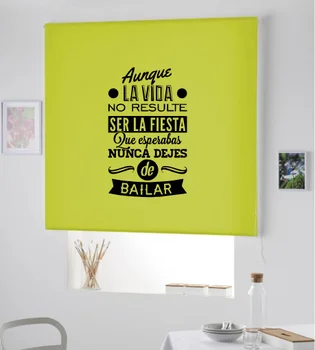 

Blind Iroa roll with phrase/Don't let dancing! ROLLER BLINDS TRANSLUCENT! (PISTACHIO 100X175)