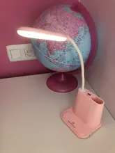 Desk-Lamp Bedside Dimming-Adjustment Study Bedroom Reading Living-Room Rechargeable Children