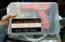 Soldador de plástico, herramientas de garaje, grapadora caliente práctica, máquina de reparación de plástico PVC, reparación de parachoques de coche