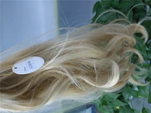 Blonde Wig Costume Synthetic-Wig Afro Brown Heat-Resistant Henry Margu Middle-Part Cosplay