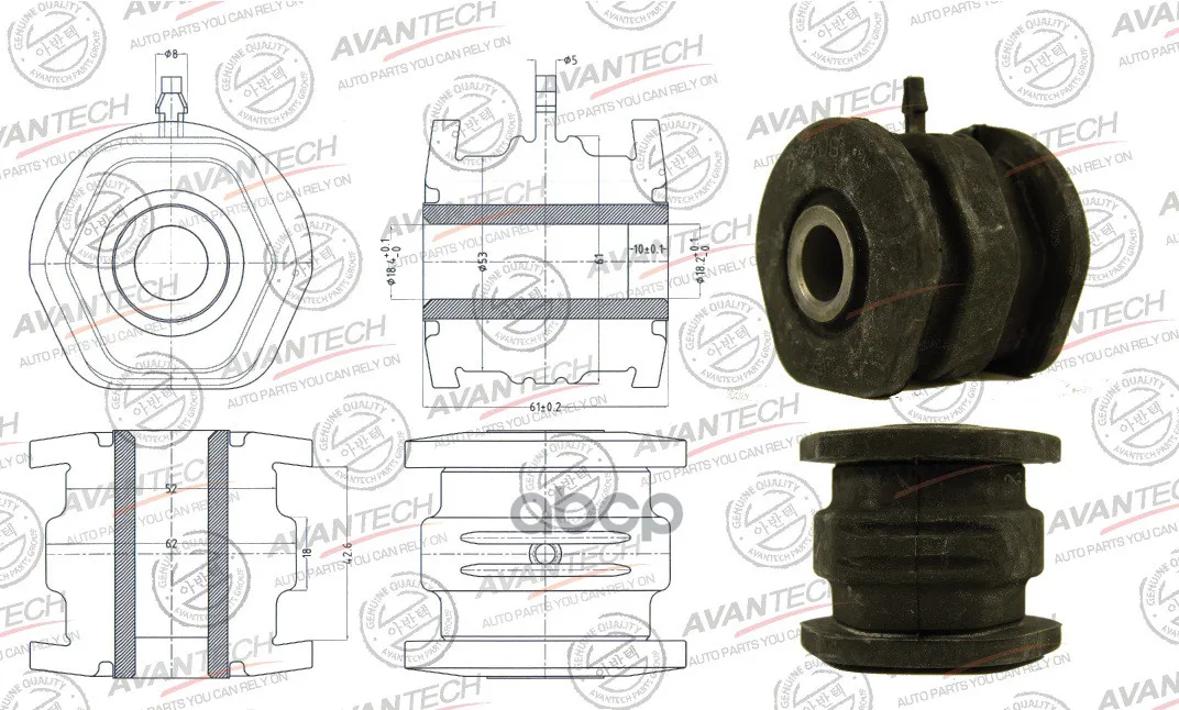 Hob front lower arm rear avantech CR-v RD1/Rd2 1997-2001/civic ej9/EK1/EK3/ek4 1995-2001 / Step Wgn 199… |