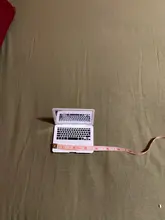 Bebé, apoyos de la foto de bebé Mini computadora portátil espejo Accesorios Bebe estudio dispara foto fotografía de recién nacido Accesorios