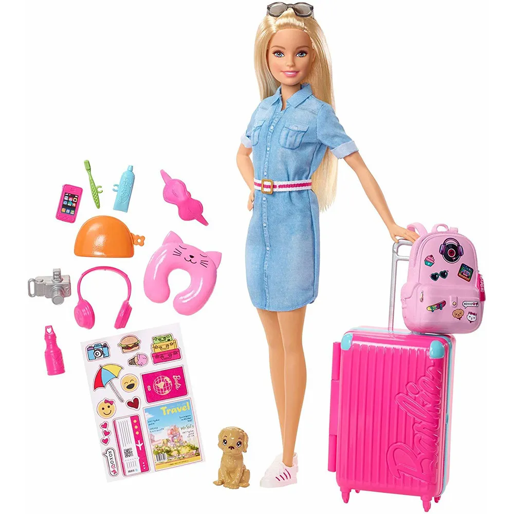 Многоцветный Кукла Barbie из серии Путешествие - Цвет: Многоцветный