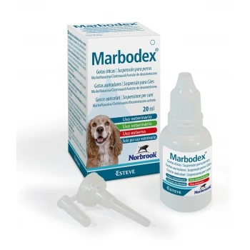 

MARBODEX 20 ML ECUPHAR EAR DROPS. 20 ML park dogs And CATS INFECTION EAR