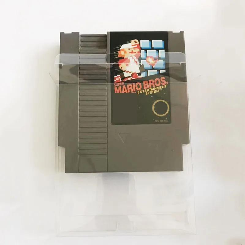 Caixa Protetora para Nintendo Nes Cartucho de Jogos Customizado Capa de Plástico Transparente - Image 3