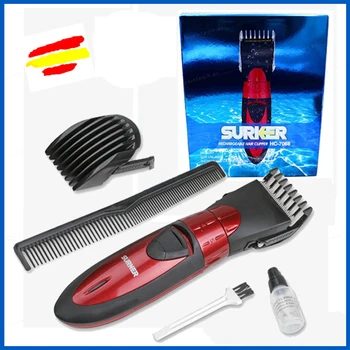 

MAQUINA Clippers Inalambrica Cut off Hair Beard Water Resistant SURKER HC-7068
