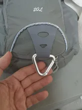 Triangle Carabiner Kettle Hook Keychain Snap-Clip Outdoor Camping Buckle Hiking 1pc