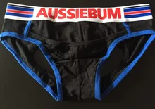 Aussieball-Calzoncillos de algodón puro para hombre, calados, transpirables, cómodos