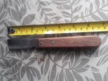 Peine profesional para perros de acero inoxidable, mango de madera, cuchillo para pelar el pelo de mascotas, accesorios para el exceso de pelo