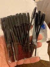 MEISHENJIE-brochas de maquillaje desechables para pestañas, varitas de rímel con mango de diamante, herramientas de extensión de pestañas, 5-50 Uds.