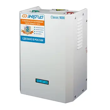 

Single phase voltage stabilizer energy classic 9000