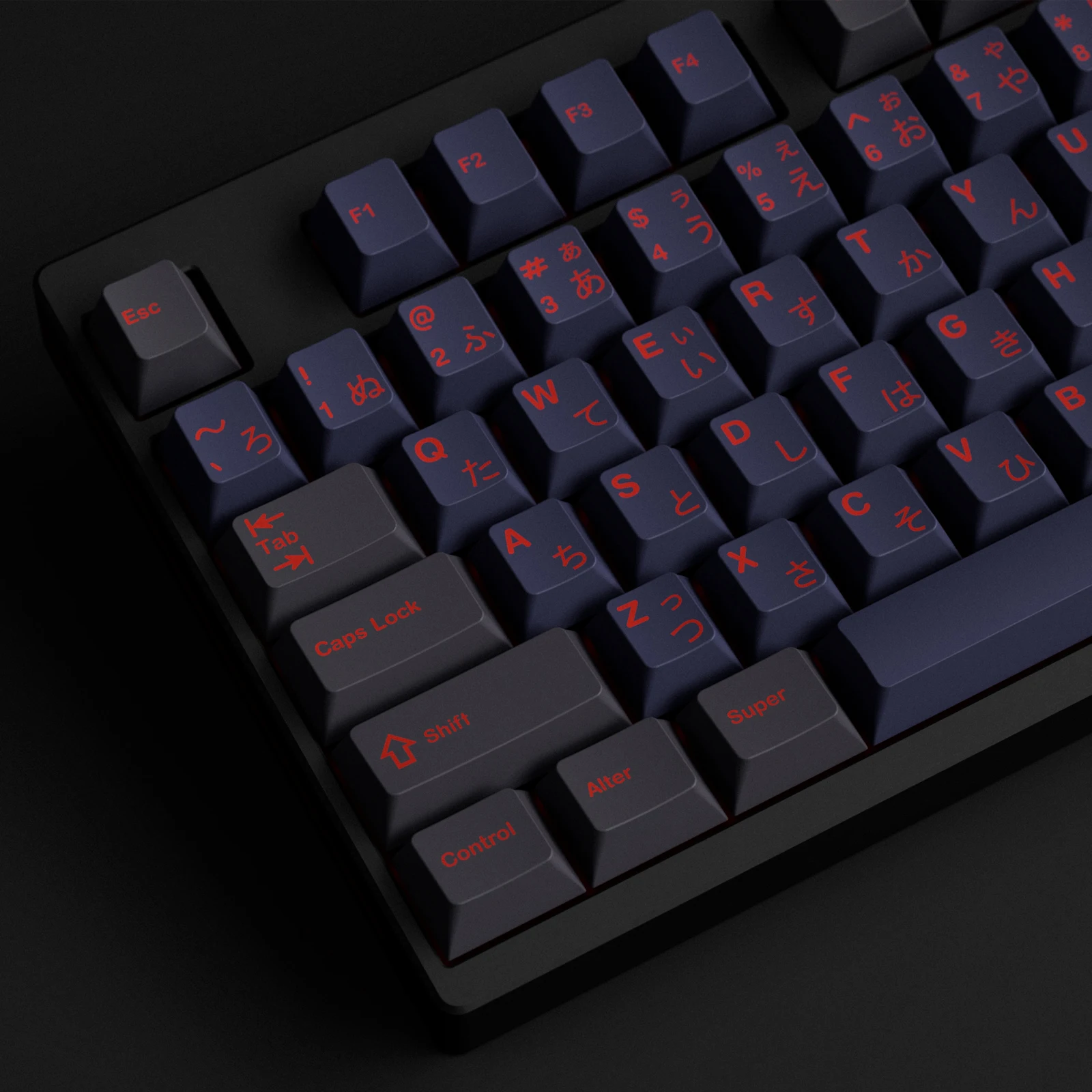 Gmk Alter Keycaps Pbt Keycap 129 Chaves Cherry Perfil Dye-sub Personalizado Gmk Moderno Dolch Keycaps para Teclado Mecânico