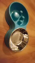 Pet-Bowls Feeding-Supplies Pet-Drinking-Dish-Feeder Puppy Stainless-Steel Dog-Food Double
