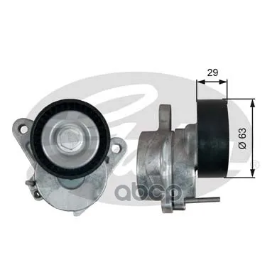 Ролик Натяжной Приводного Ремня Audi/ Seat/ Skoda/ Vw 1.6tdi- 2.0tdi / Tdi Bluemotion Alt Ac 12 Gates арт. T39292