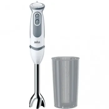 

Blender Braun Mq5200wh inox glass 600ml 1000w