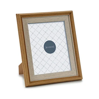 

Photo frame Gift Decor White Natural (20 x 25 cm)