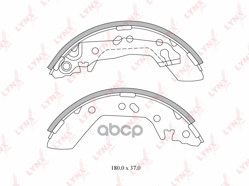 Колодки Тормозные Lynxauto Bs6301 LYNXauto арт. BS6301
