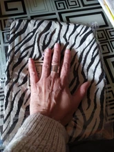 PURDORED-Bolsa de maquillaje grande con patrón de cebra, neceser de viaje, caja de belleza maquillaje, organizador, embrague, 1 ud.