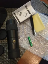 Maifeng-Telescopio monocular compacto, lente con clip retráctil con zoom de 8-40x40, impermeable, prisma Bak4 profesional, HD ED, vidrio con trípode para teléfono