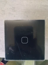 Glass-Switch-Panel Wall-Touch-Switch Minitiger 1-Gang Crystal 1-Way Eu/Uk-Standard 220-250V