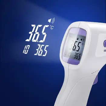 

Digital Non Contact Body Thermometer Portable Baby Adult Ir Ear Forehead Temperature Test Fever Thermometer