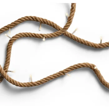 

JUTE ROPE WITH LED BULBS INDOOR 12.9M 100 LEDS 220V