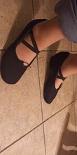 Ballet-Shoes Jazz Low-Heels Soft-Sole Black/red Women Girls Kids Exercise