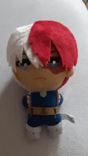 Figuras de acción de My Hero Academia Izuku Midoriya, Katsuki, Bakugou, Shouto, Todoroki, muñecos de peluche, regalo, 15CM