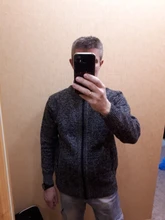 Suéteres de Cachemira cálidos para hombre, cárdigan de lana con cremallera, prendas de punto informales para hombre, ropa de chándal, novedad de 2021