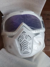 Reedocks-gafas de esquí para hombre y mujer, lentes modulares con filtro para la boca, desmontables, para esquí, Snowboard, nieve, invierno