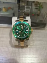 OLEVS-Reloj de pulsera de cuarzo para hombre, cronógrafo deportivo con correa de acero inoxidable, resistente al agua, masculino