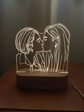 3d-Lamp Night-Light Text Fathers-Day-Gift Photo Custom Wedding-Anniversary Birthday-Mothers