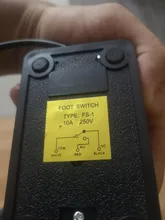 Controlador momentáneo de Pedal, interruptor de pie de alimentación eléctrica, CA 250V 10A 1 NO 1 NC SPDT