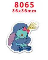 30 шт мультяшный персонаж плоское украшение из смолы PR 5896 - Цвет: 8065