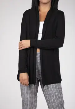 

Blue White Long Cardigan