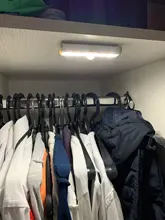 Wardrobe Lamp Cupboard Closet Night-Light Perception Motion-Sensor Stairs Led Under-Cabinet