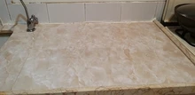 Sticker Wallpaper Self-Adhesive Countertop Marble Kitchen Vinyl Home-Decoration Waterproof