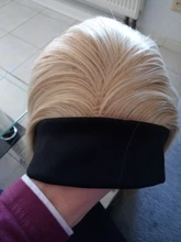 GURUILAGU peluca con diadema largo recto pelucas para mujeres negras pelucas de pelo sintético para mujer Color 99J/613/1B/27 peluca sintética