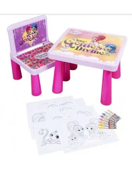 

SHIMMER and SHINE accessories table and chair