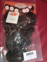 Natural Hair-mechones de pelo sintético de 16-20 pulgadas, extensiones de pelo sintético de 16-20 pulgadas con ondas profundas, envío gratis